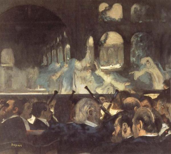 Edgar Degas The Ballet from Robert le Diable